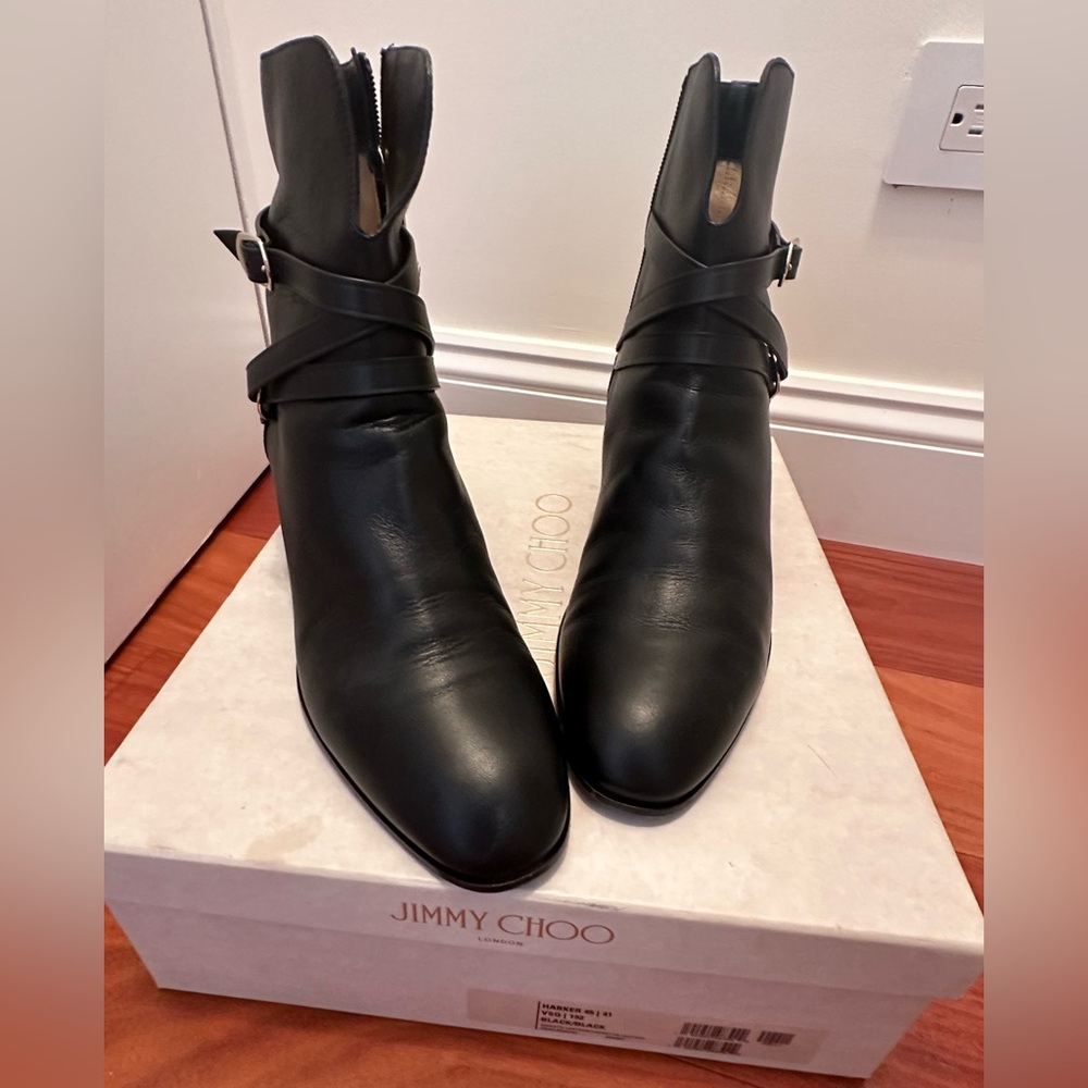 JIMMY CHOO harker BLACK size 41